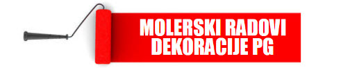 MOLERSKI RADOVI U PODGORICI CRNA GORA